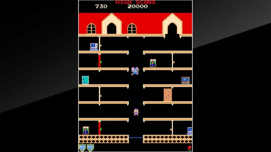 Скриншот 1 из Arcade Archives: Mappy