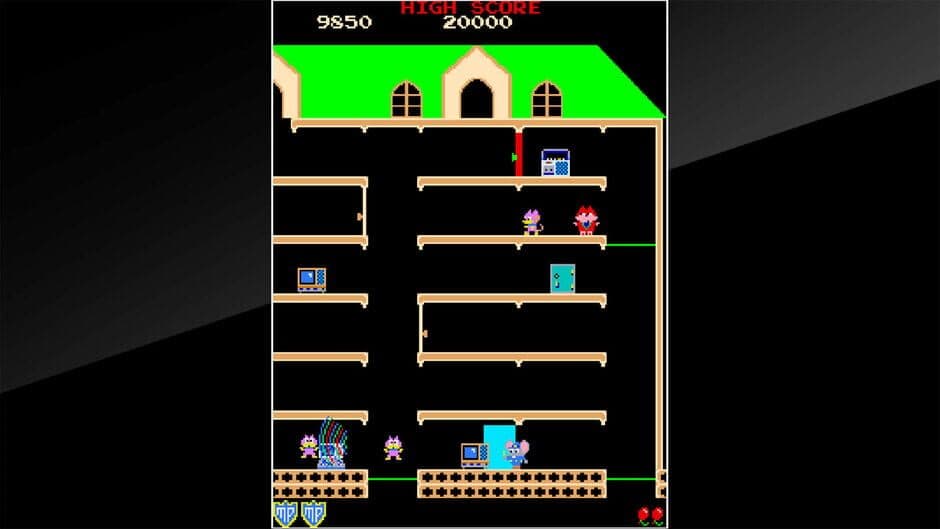 Скриншот 2 из Arcade Archives: Mappy