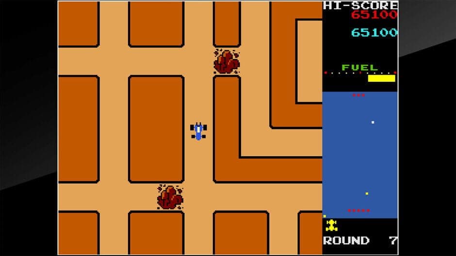 Скриншот 3 из Arcade Archives: Rally-X