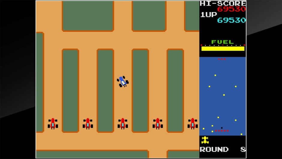 Скриншот 4 из Arcade Archives: Rally-X
