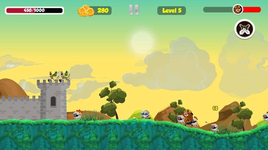 Скриншот 2 из Cartoon Tower Defense
