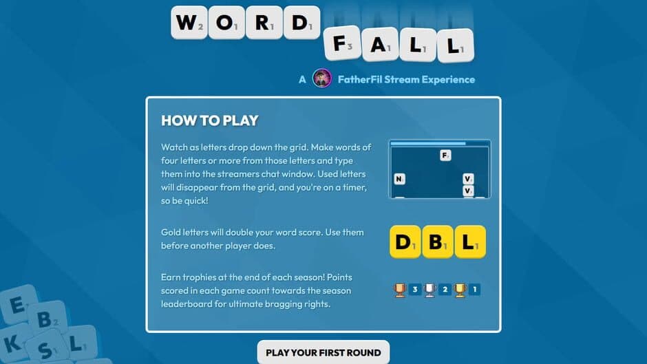 Скриншот 1 из WordFall