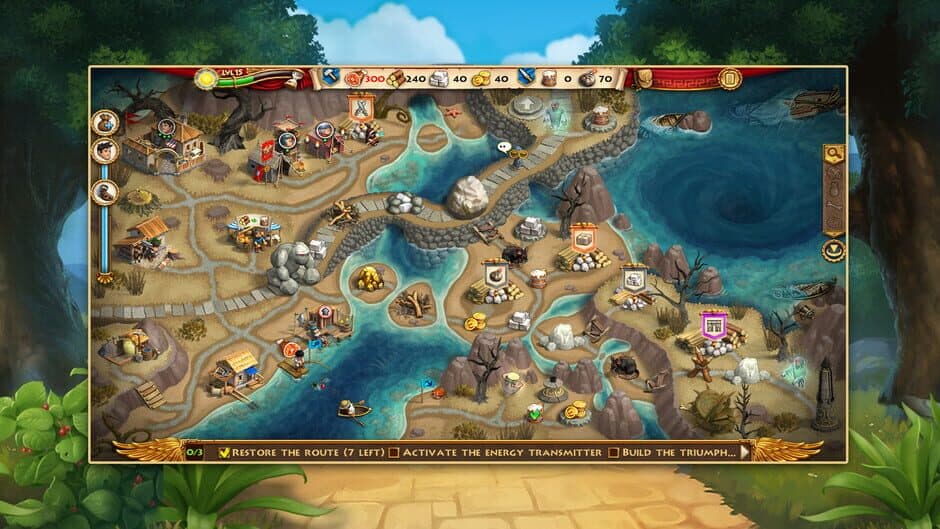 Скриншот 4 из Roads of Rome: Portals - Collector's Edition
