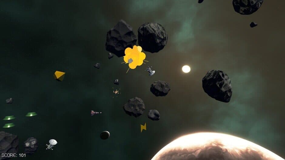 Скриншот 5 из Asteroides