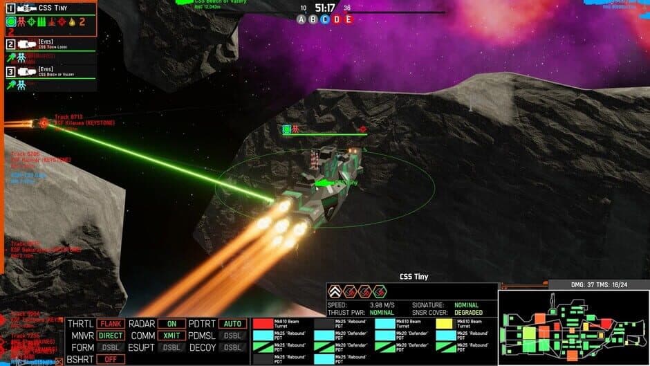 Скриншот 1 из Nebulous: Fleet Command