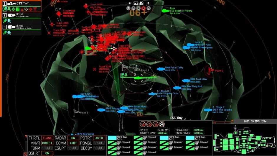 Скриншот 2 из Nebulous: Fleet Command
