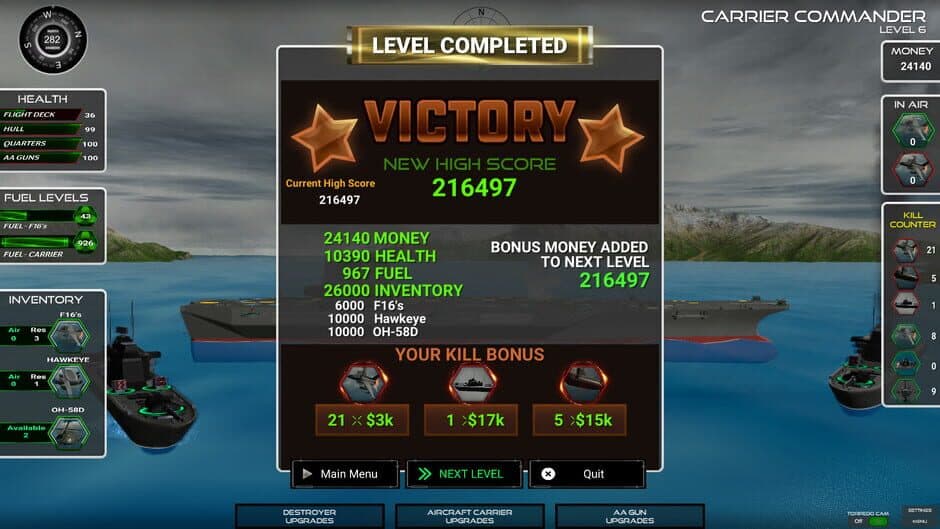 Скриншот 3 из Carrier Commander