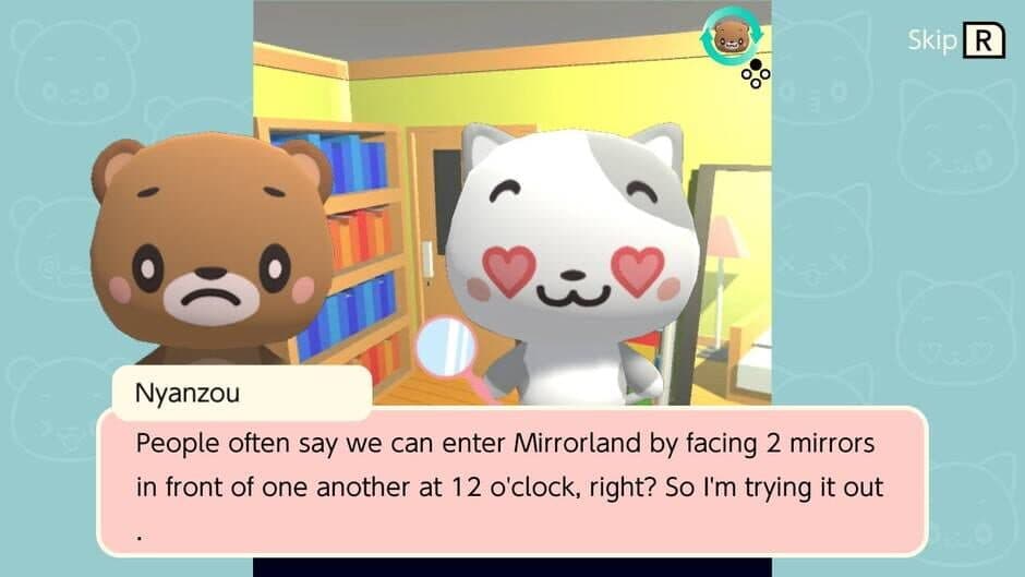 Скриншот 2 из Escape from Mirrorland: The Adventures of Nyanzou & Kumakichi - Escape Game Series