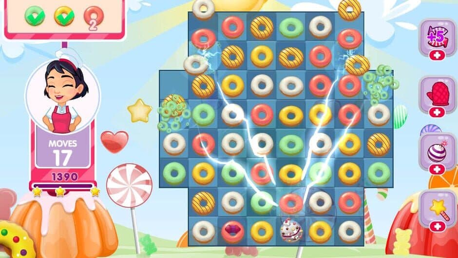 Скриншот 1 из Donut Match