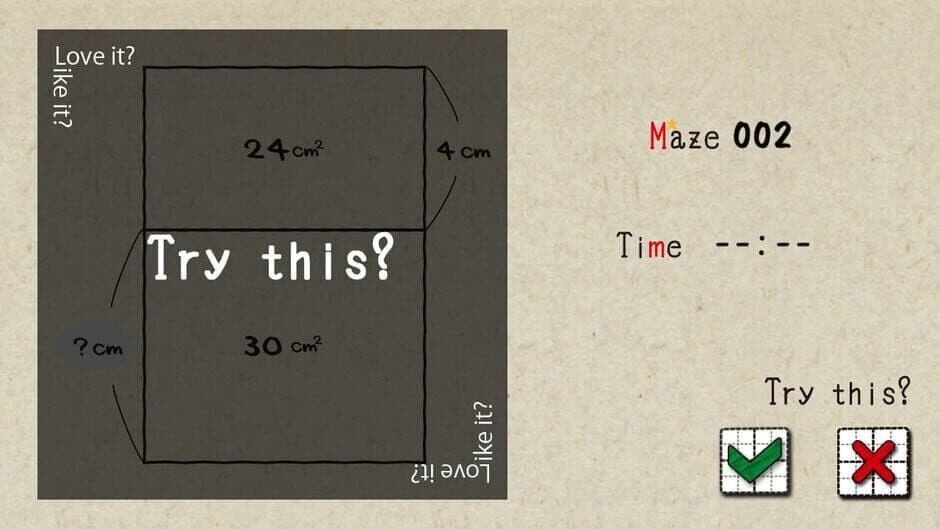 Скриншот 1 из Menseki: Area Maze puzzles