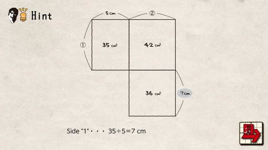 Скриншот 2 из Menseki: Area Maze puzzles