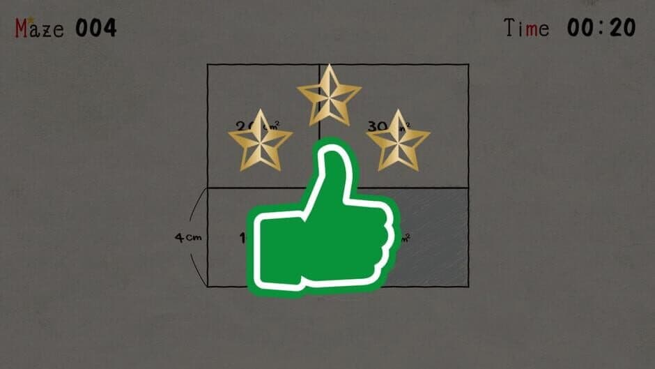 Скриншот 4 из Menseki: Area Maze puzzles
