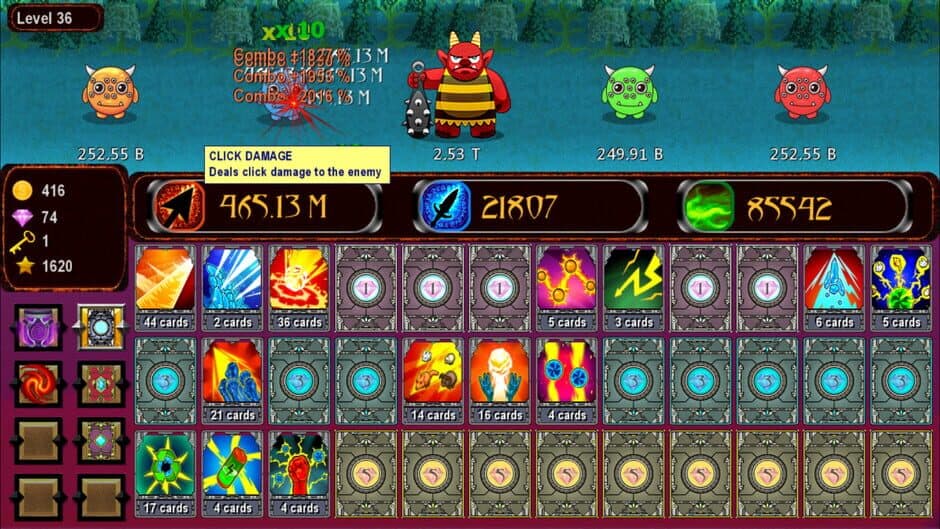 Скриншот 1 из Card Storm Idle