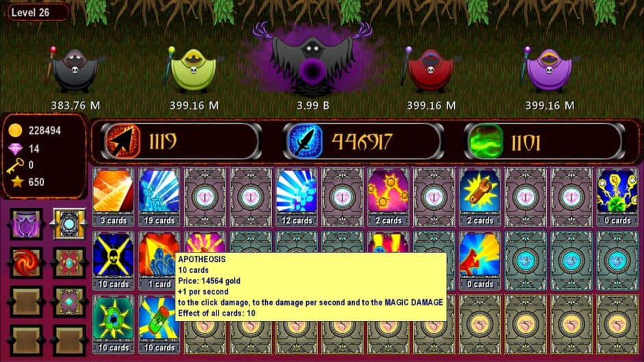 Скриншот 4 из Card Storm Idle