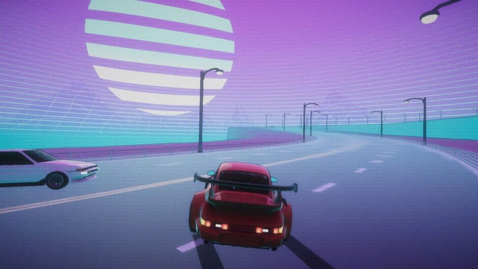 Скриншот 3 из RetroDrift: Retrowave Online Road