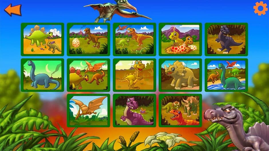 Скриншот 6 из Dinosaur Jigsaw Puzzles