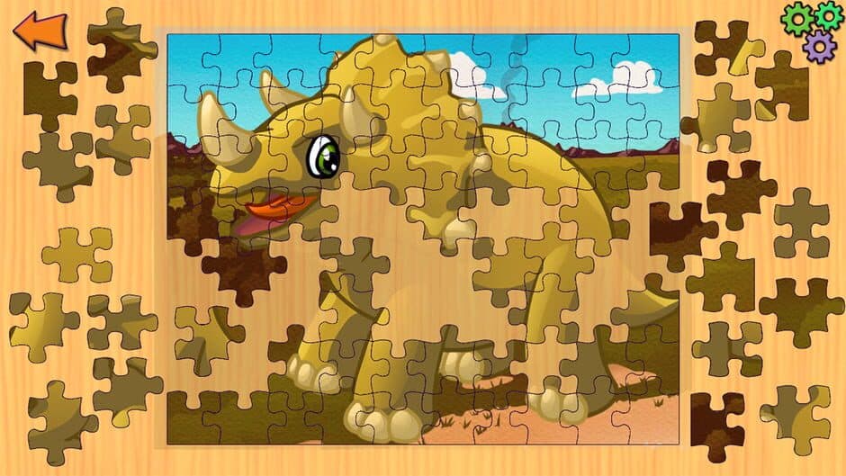 Скриншот 5 из Dinosaur Jigsaw Puzzles