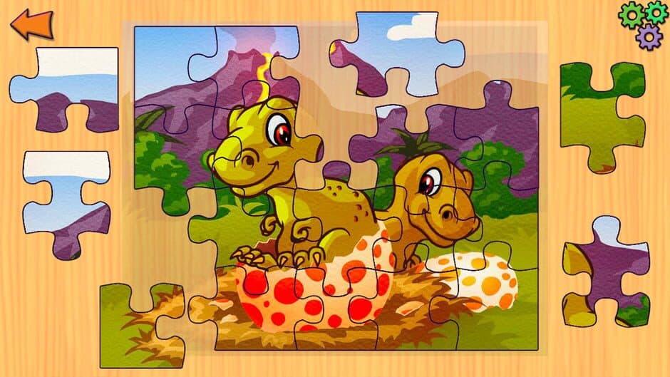 Скриншот 2 из Dinosaur Jigsaw Puzzles