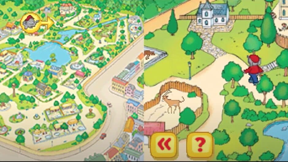 Скриншот 2 из Benjamin Blumchen: Ein Tag im Zoo