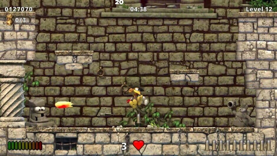 Скриншот 3 из Moorhuhn Jump and Run: Traps and Treasures