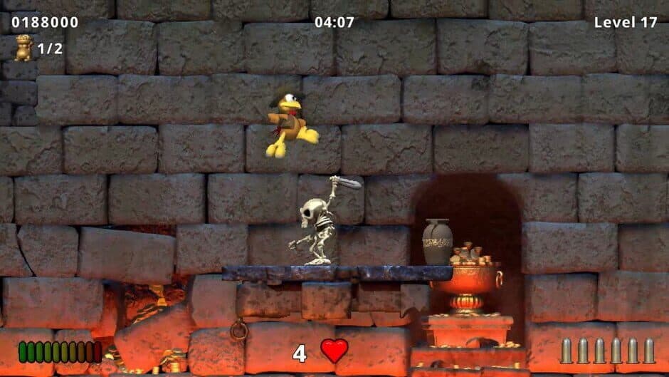 Скриншот 5 из Moorhuhn Jump and Run: Traps and Treasures