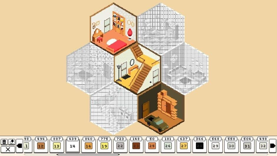 Скриншот 2 из Coloring Pixels: Isometric 2