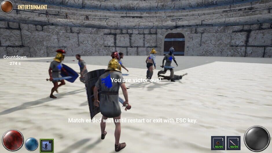 Скриншот 1 из Ancient Gladiators