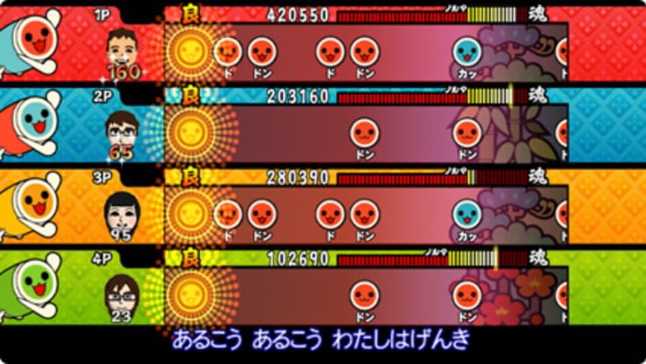 Скриншот 1 из Taiko no Tatsujin Wii: Minna de Party Sandaime