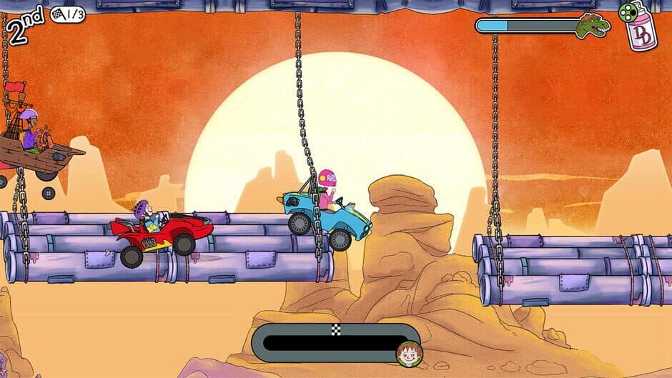 Скриншот 2 из Horrid Henry's Krazy Karts