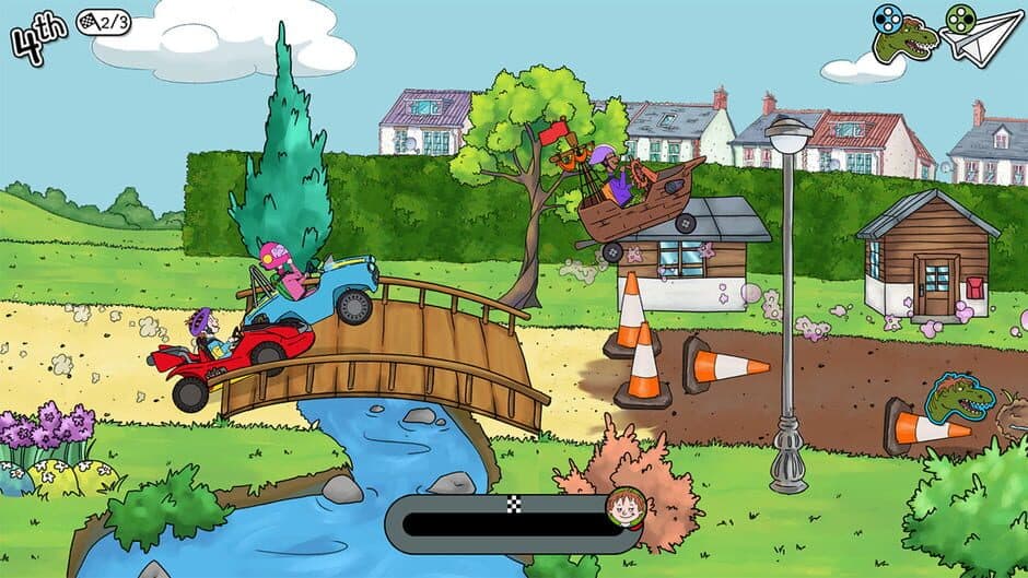 Скриншот 3 из Horrid Henry's Krazy Karts