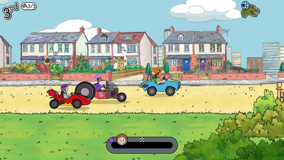 Скриншот 5 из Horrid Henry's Krazy Karts