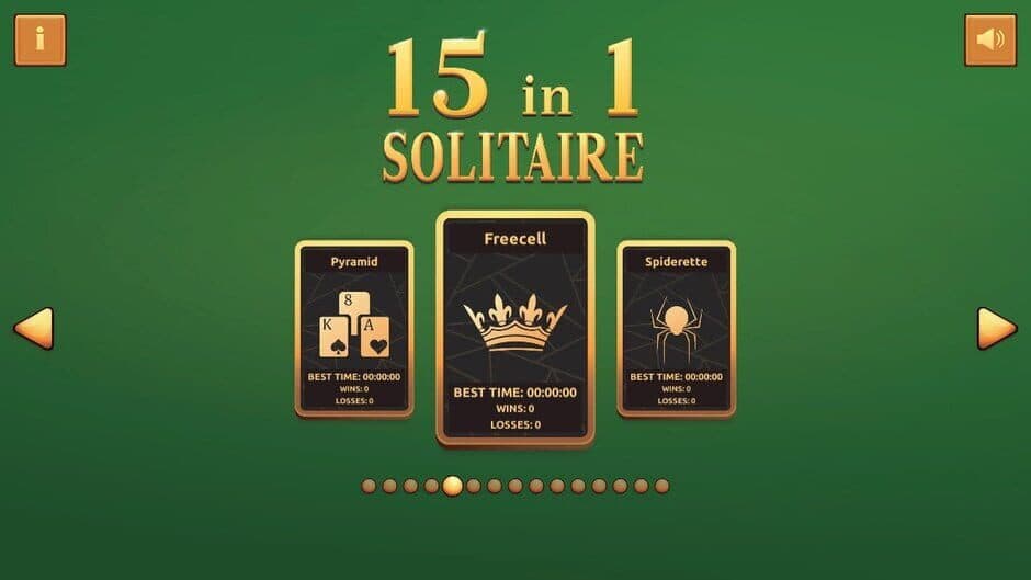 Скриншот 5 из 15 in 1 Solitaire