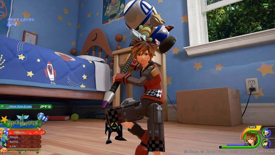 Скриншот 3 из Kingdom Hearts III + Re Mind: Cloud Version