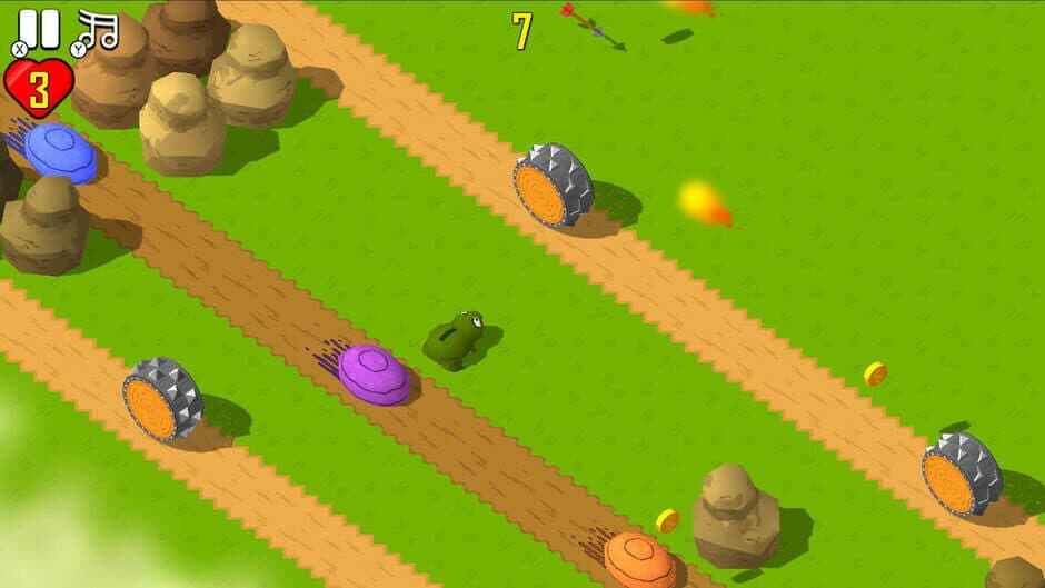Скриншот 1 из Froggy Crossing