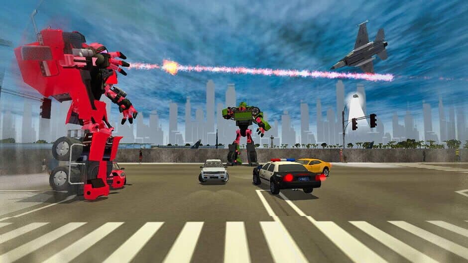 Скриншот 5 из Robot Car War: Transform Battle Machines