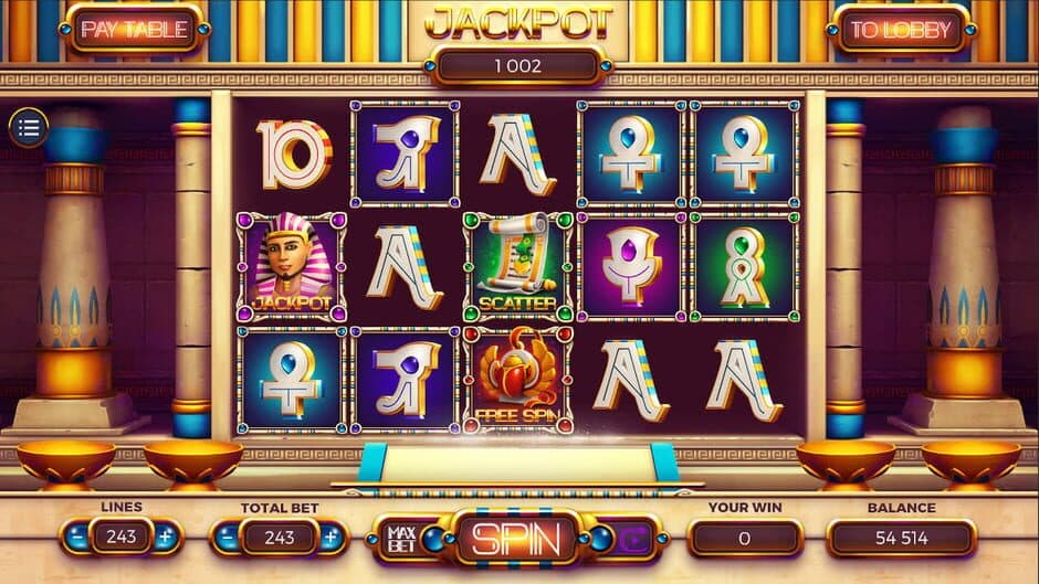 Скриншот 2 из Pyramids Slot Machines