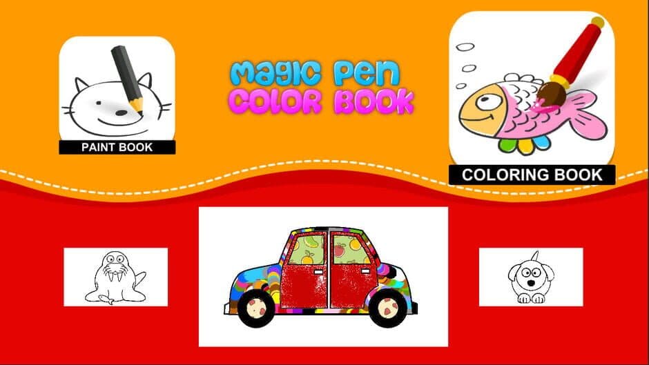 Скриншот 1 из Magic Pen Color Book