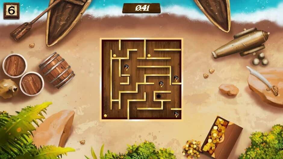 Скриншот 1 из Pirate Treasure: Island of Mazes