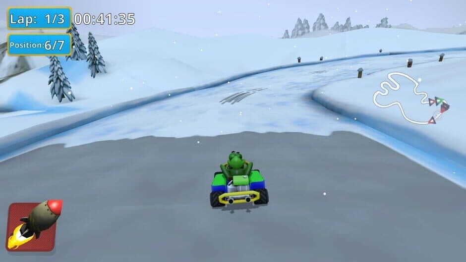 Скриншот 3 из Crazy Chicken Kart 2