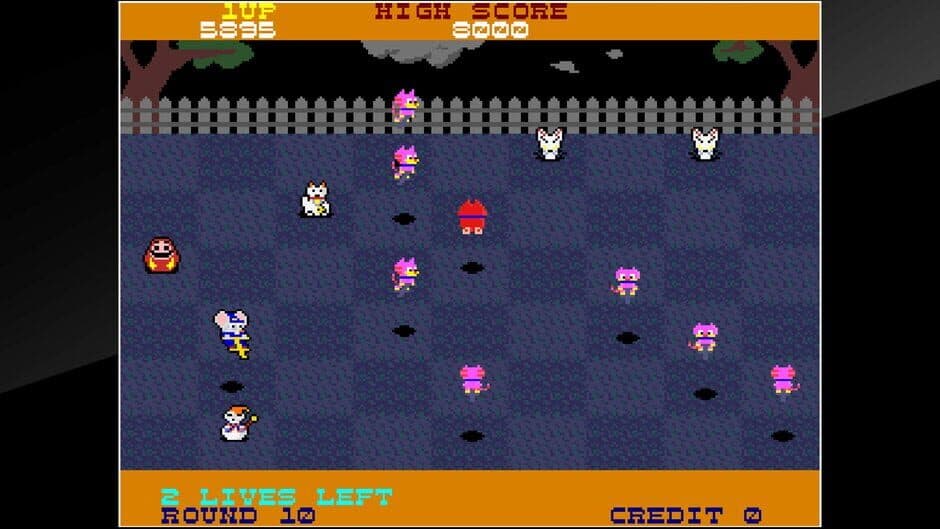 Скриншот 8 из Arcade Archives: Hopping Mappy
