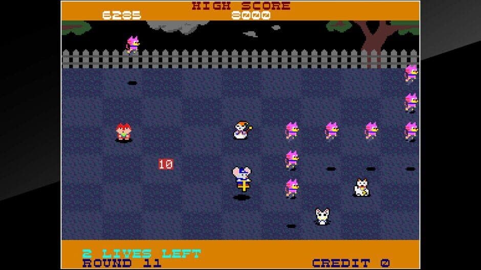 Скриншот 9 из Arcade Archives: Hopping Mappy