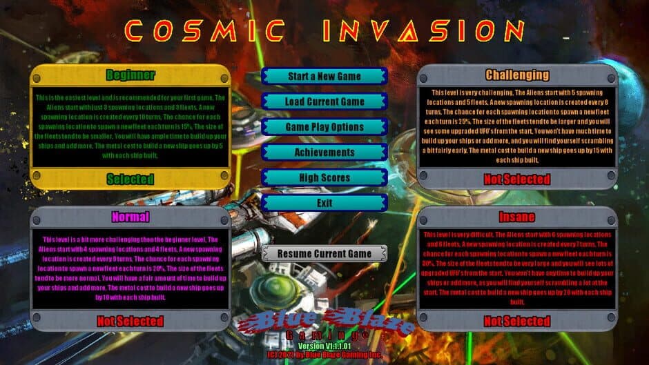 Скриншот 2 из Cosmic Invasion