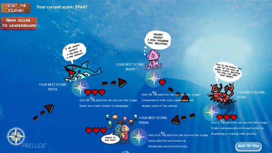 Скриншот 1 из A Lost Jellyfish: Return to its Parents
