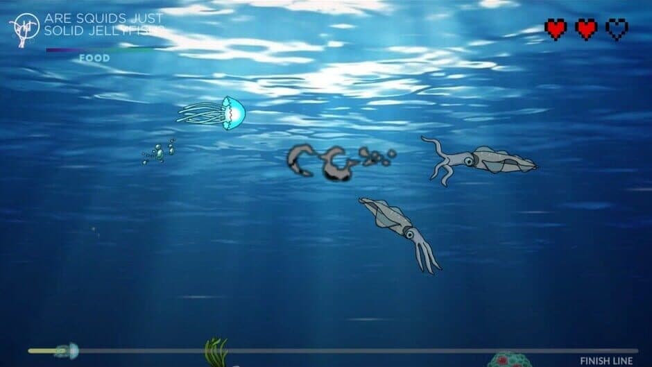 Скриншот 2 из A Lost Jellyfish: Return to its Parents