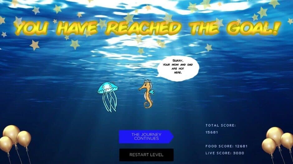 Скриншот 5 из A Lost Jellyfish: Return to its Parents