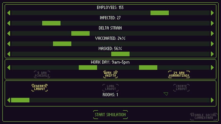 Скриншот 8 из Covid Simulator