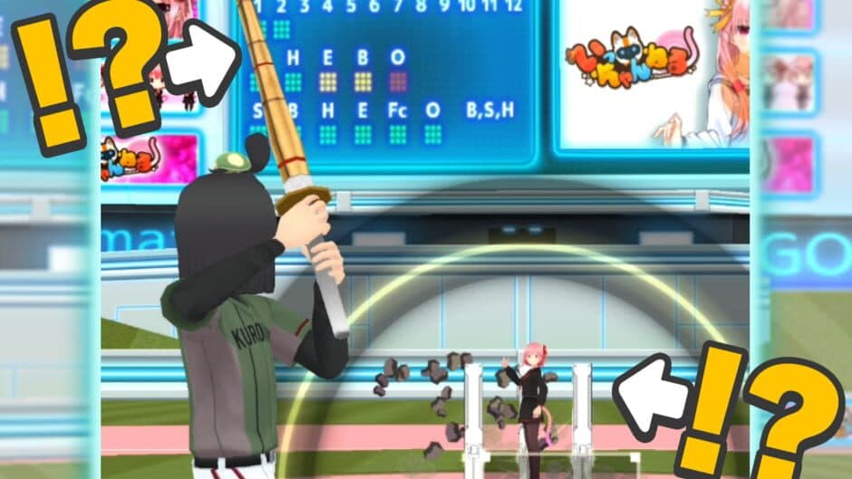 Скриншот 2 из Vtuber Baseball
