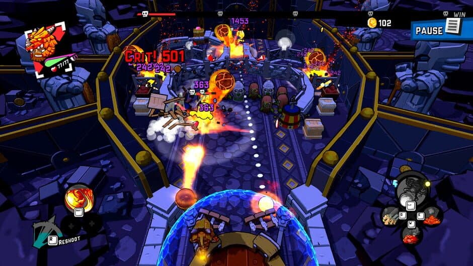 Скриншот 1 из Zombie Rollerz: Pinball Heroes