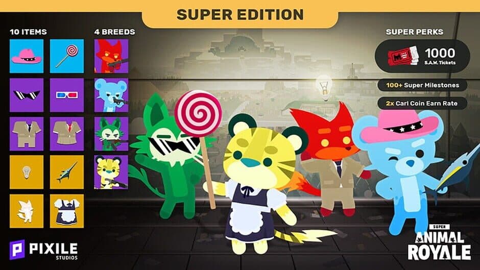 Скриншот 1 из Super Animal Royale: Super Edition