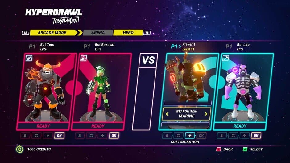 Скриншот 6 из HyperBrawl Tournament: Ultimate Edition